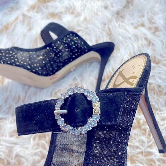 Sam Edelman Shoes Halo Fabric Pointed Sz 9 - Picture 4 of 9